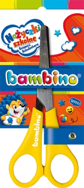 Nożyczki dla dzieci Bambino, z podziałką, mix kolorów
