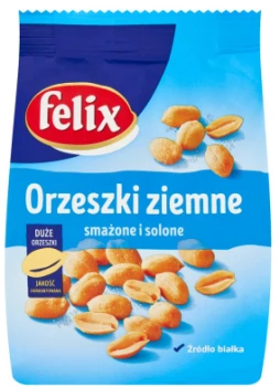 Orzeszki ziemne solone Felix, 150g
