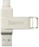 Pendrive Hama C-Rotate Pro, 256GB, obracany, USB 3.0, srebrny