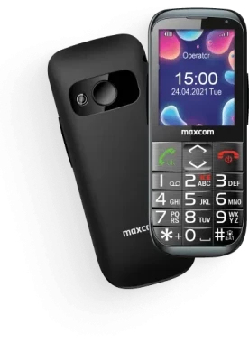 Telefon komórkowy Maxcom Comfort MM724, VoLTE, 4G, czarny