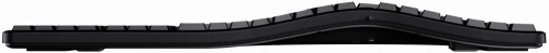 Klawiatura przewodowa Powerton Lana WPK500E US, ergonomiczna, USB, czarny