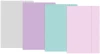 Teczka kartonowa z gumką Interdruk Pastel, A4+, 300g/m2, mix kolorów pastelowych