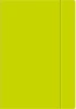 Teczka kartonowa z gumką Interdruk Fluo,  A4+, 300g, mix kolorów neonowych