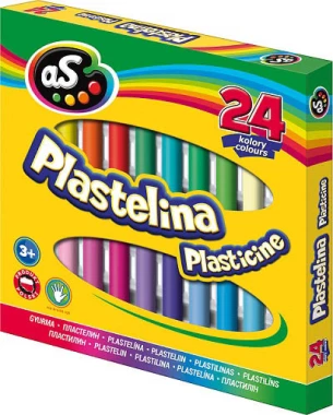 Plastelina Astra AS, 24 kolory