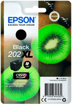 Tusz Epson (C13T02G14010, 202 XL), 13.8ml, black (czarny)