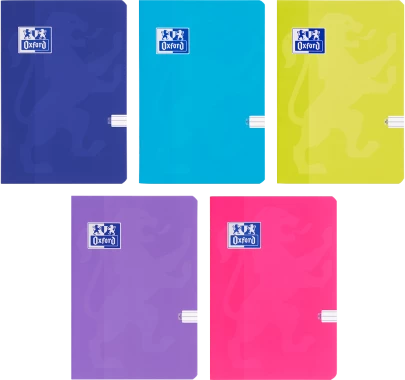 Zeszyt w linie Oxford Touch, A4, miękka oprawa, 60 kartek, mix kolorów