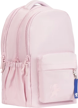 Plecak szkolny Oxford School, trzykomorowy, 26l, różowy