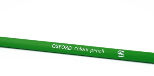 Kredki ołówkowe Oxford Regular, 12 sztuk + temperówka, mix kolorów