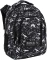 Plecak szkolny BackUP 4 model R 114, trzykomorowy, 24l, 39x27x20cm, czarny
