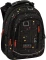 Plecak szkolny BackUP 5 model R 102 , trzykomorowy, 24l, 39x27x20cm, czarny