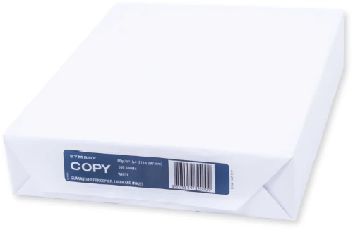 Papier ksero Symbio Copy, A4, 80g/m2, 500 arkuszy, biały