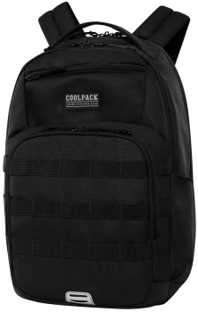 Plecak szkolny CoolPack Army Black, 27l, czarny