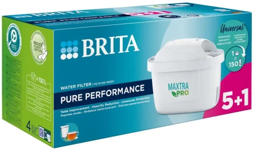 Wkład filtrujący Brita Maxtra Pro Pure Performance, 5 sztuk + 1 gratis