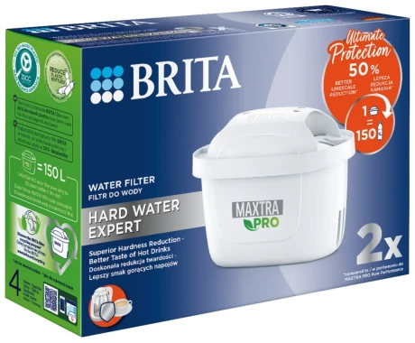 Wkład filtrujący Brita Maxtra Pro Hard Water Expert, 2 sztuki