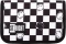 Piórnik dwuklapkowy St. Right  PC3 Chess Cats, bez wyposażenia, 20.5x14x3.5cm, czarno-biały