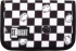 Piórnik dwuklapkowy St. Right  PC3 Chess Cats, bez wyposażenia, 20.5x14x3.5cm, czarno-biały