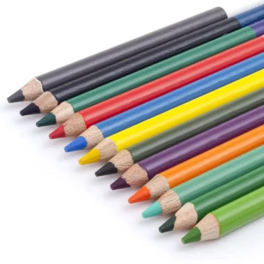 Kredki ołówkowe Pelikan, dwustronne, 12 sztuk, 24 kolory