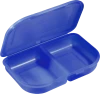 Lunchbox Herlitz, 2 komory, 23x15.5x4cm, niebieski