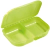 Lunchbox Herlitz, 2 komory, 23x15.5x4cm, zielony
