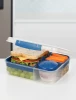 Lunchbox Sistema Bento Lunch To Go, 1.65l, z pojemnikiem na jogurt 150ml, mix kolorów