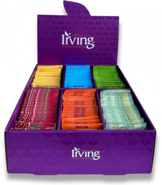 Zestaw herbat w kopertach Irving, 6 smaków, 150 sztuk, 250g (100x1.5g, 50x2g)
