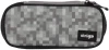 Piórnik 1-komorowy Strigo Blocks, bez wyposażenia, 24x11.5x5.7cm, szary