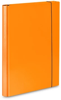 Teczka skrzydłowa z gumką VauPe, A4, 40mm, pomarańczowy