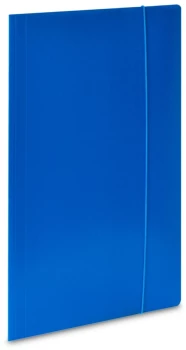 Teczka kartonowa z gumką VauPe Economy, A4, 380 g/m2, 20 mm, niebieski jasny
