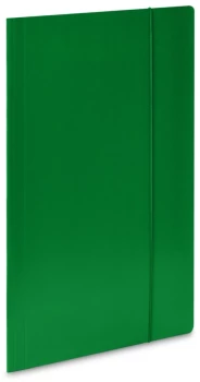 Teczka kartonowa z gumką VauPe Economy, A4, 380 g/m2, 20 mm, zielony