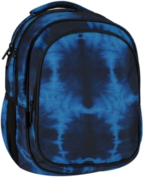 Plecak młodzieżowy Starpak Tie Dye, jednokomorowy, 26l, 43x35x21cm, niebieski
