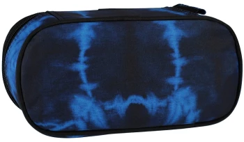 Piórnik saszetka Starpak Tie Dye, bez wyposażenia, 6x22x9.5cm, niebieski