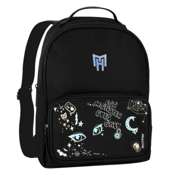 Plecak szkolny Starpak Monster High, jednokomorowy, 25x28x10cm, czarny