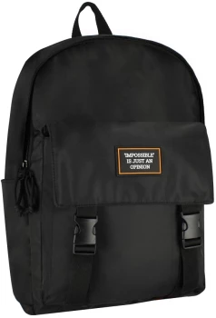 Plecak szkolny Starpak Just Black, jednokomorowy, 22l, 42x30x14cm, czarny