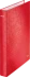 Segregator Leitz Wow, A4, szerokość grzbietu 40mm, do 250 kartek, 2 ringi, czerwony