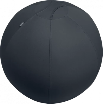 Piłka do siedzenia Leitz Ergo, 65cm, z zabezpieczeniem przed niekontrolowanym toczeniem się, ciemnoszary