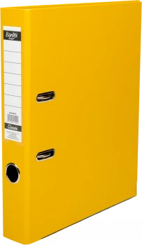 Segregator Bantex Budget Classic, szerokość grzbietu 50mm, do 350 kartek, żółty