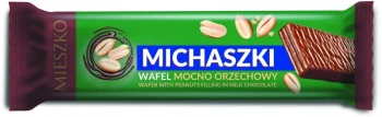 Outlet: Wafel Mieszko Michaszki, orzechowy, 34g