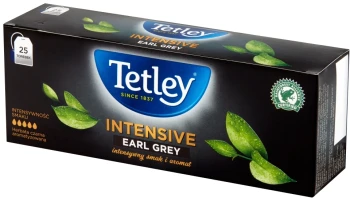 Herbata Tetley Intensive Earl Grey, 25 sztuk x 2g