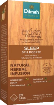 Outlet: Herbata funkcjonalna w torebkach Dilmah Arana Sleep / Śpij dobrze, 20 sztuk x 1.5g