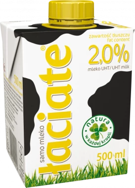 Mleko UHT Łaciate, 2%, 0.5l