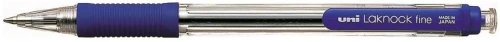 Długopis automatyczny Uni, Laknock SN-101, 0.7mm, niebieski