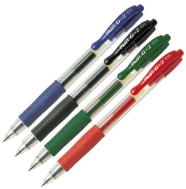 Długopis żelowy automatyczny Pilot, G2, 0.5mm, zielony