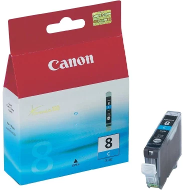 Tusz Canon 0621B001 (CLI-8C), 420 stron, cyan (błękitny)