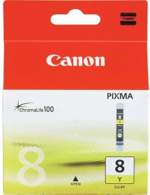 Tusz Canon 0623B001 (CLI-8Y), 420 stron, yellow (żółty)