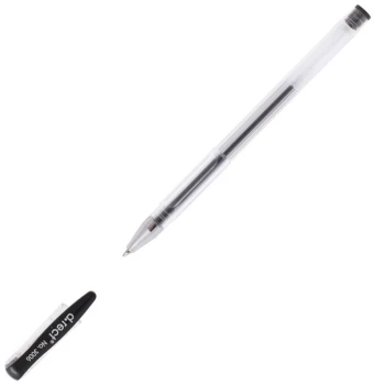 Długopis żelowy D.Rect, 3006, 0.5mm czarne