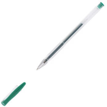 Długopis żelowy D.Rect, 3006, 0.5mm zielone