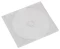 Pudełko slim na płytę CD/DVD Omega slim, 5.2mm, 1 sztuka, transparentny