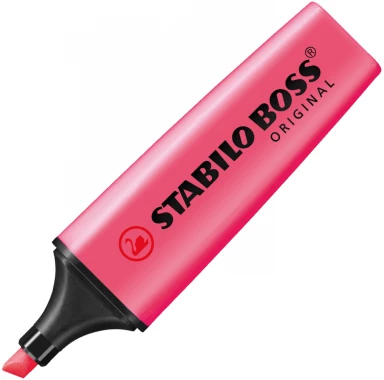 Zakreślacz Stabilo, Boss Original 70/56, ścięta, różowy