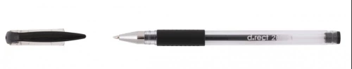 Długopis żelowy D.Rect, 2603, 0.5mm, czarny
