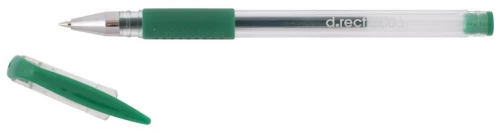Długopis żelowy D.Rect, 2603, 0.5mm, zielony